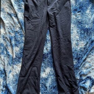 Old Navy Navy Blue Dress Pants Sleek Fitted Design